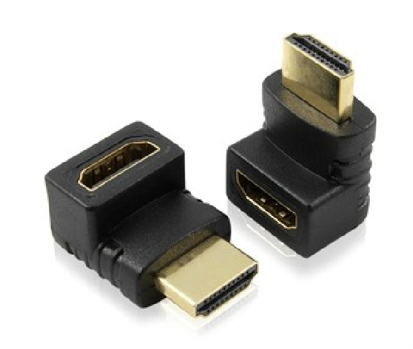 HDMI adapter 90 degrees HDMI switching elbow hdmi right angle elbow public to mother conversion head
