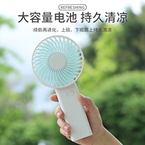 Small electric fan fan portable usb interface summer dormitory bed handheld mini rechargeable silent battery