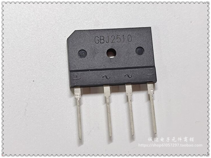 GBJ2510 original induction cooker bridge stack 25A rectifier bridge 1000V25A flat bridge high power