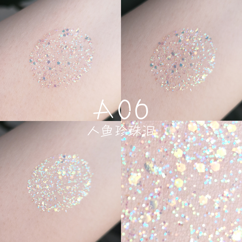 JILL LEEN Eyes Stars Symphony Star Liquid Eyeshadows Mười màu Lựa chọn Symphony Big sequin Ánh sáng phân cực - Bóng mắt bảng mắt đẹp
