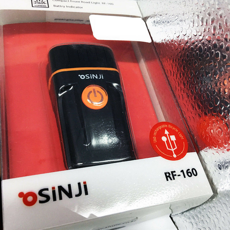 Sinji Mountaineering Bike Light Front Light Usb Charging Intense Light Riding Super Bright Night Ride Riding Light Single Lights