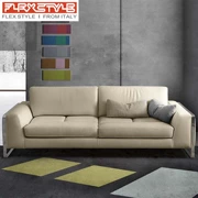 Sofa văn phòng sảnh khách sạn cao cấp câu lạc bộ nội thất sảnh lễ tân sảnh kết hợp ba người kết hợp phong cách châu Âu - Nội thất khách sạn