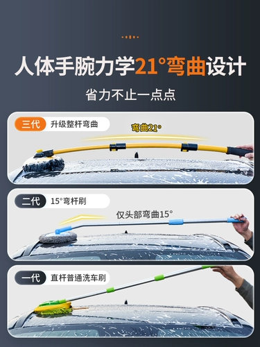 Моют автомобиль Специальная швабля без ущерба для автомобильной краски мягкие волосы.