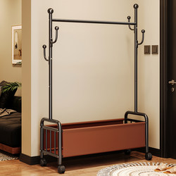 Japan Imported Mujie Clothes Hanger Floor-Standing Bedroom Clothes Rack Room Bedside Coat Rack Home Clothes Hanger