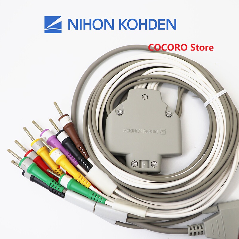 Japan Optoelectronics Imported Ecg Machine Lead Wire Bj-963D/961D for Ecg-2350 2360