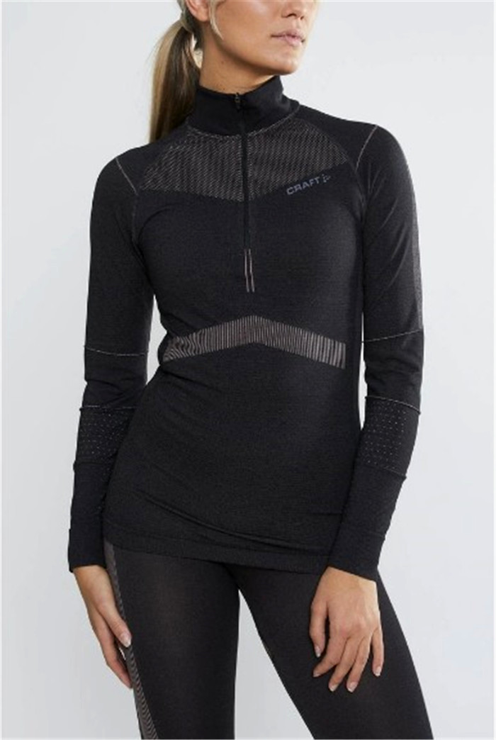 Swedish Single Women's Sport Running Riding Fitness Eggplant Half Lakup Jersey Speed Dry Seamless High Slingshot Long Sleeves
