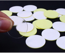 Round high viscosity non-trace double-sided tape fixed points non-woven fabric glue point sticky door frame easy to use without leaving marks 90 grains