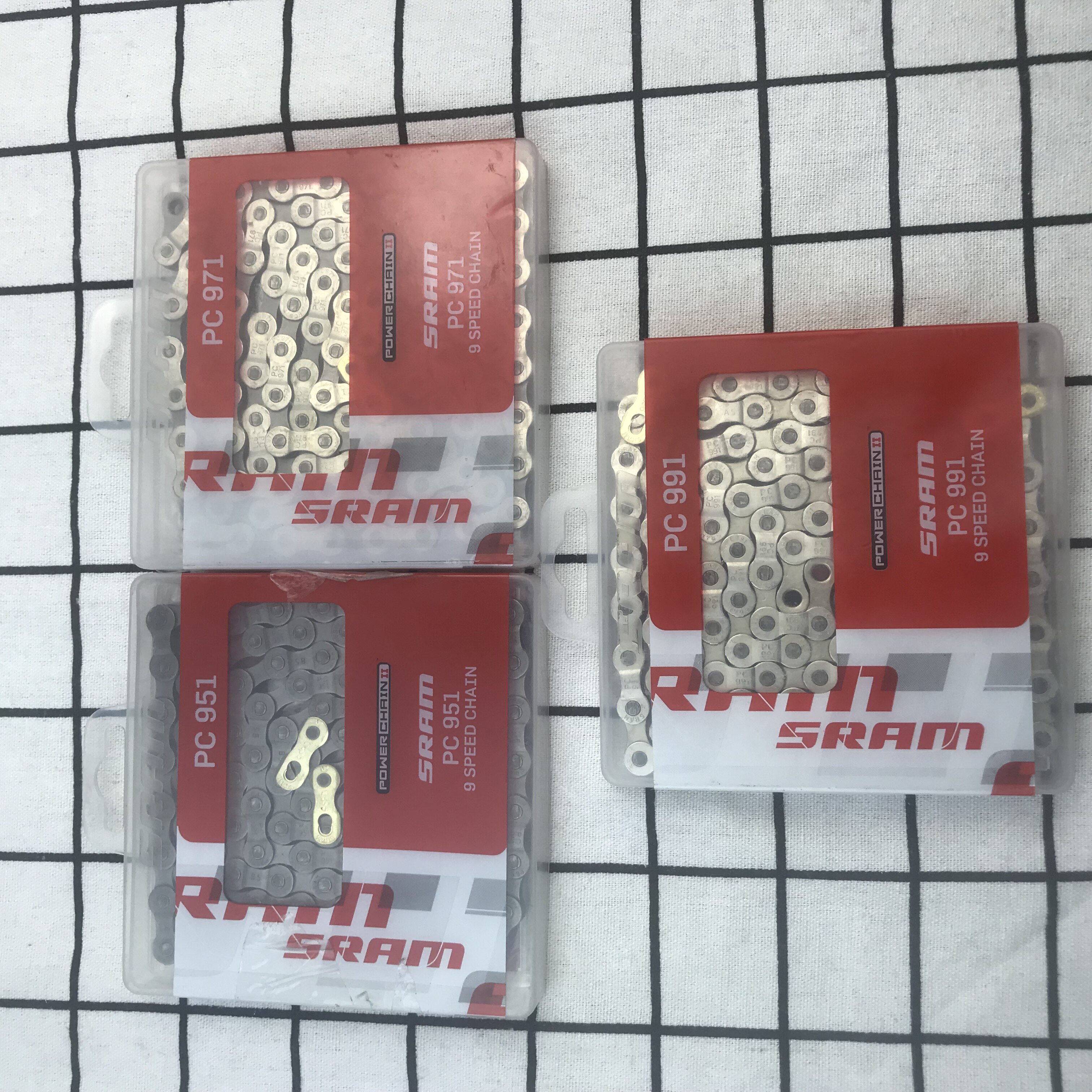 Boxed licensed SRAM PC991 971 951 mountain bike 9-speed level X7 X9 X5 chain