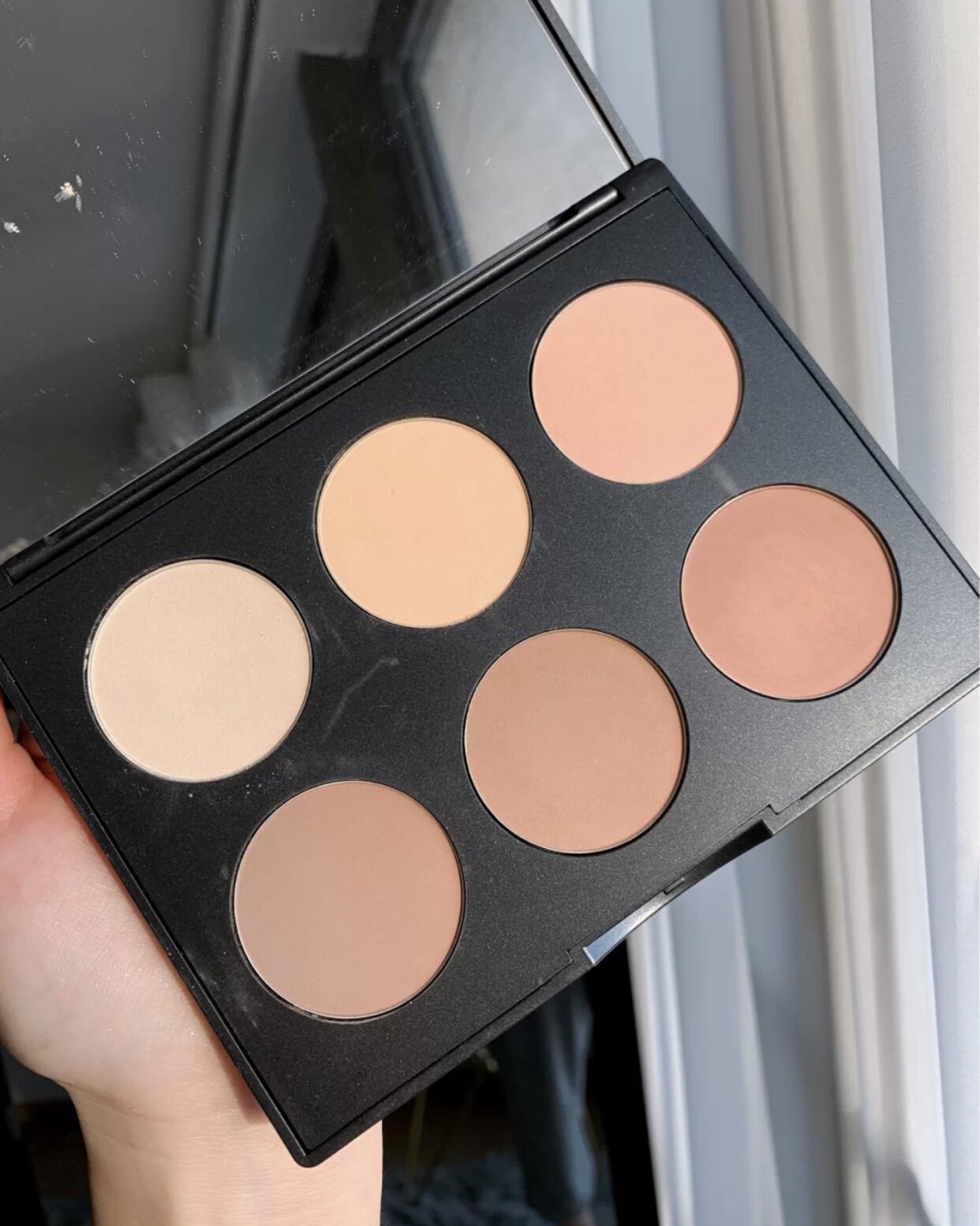 包邮 现货美国mac Fix六色修容盘含表参道高光light Medium