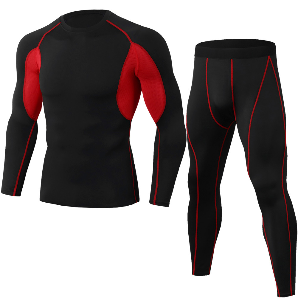 Compression Men Sport Suits Running sets Tracksuits
