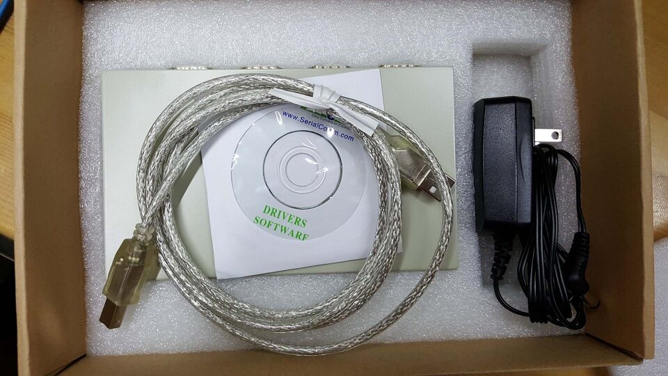 The original imported usb to 4 serial port usb to 4 port RS232 converter SerialComm