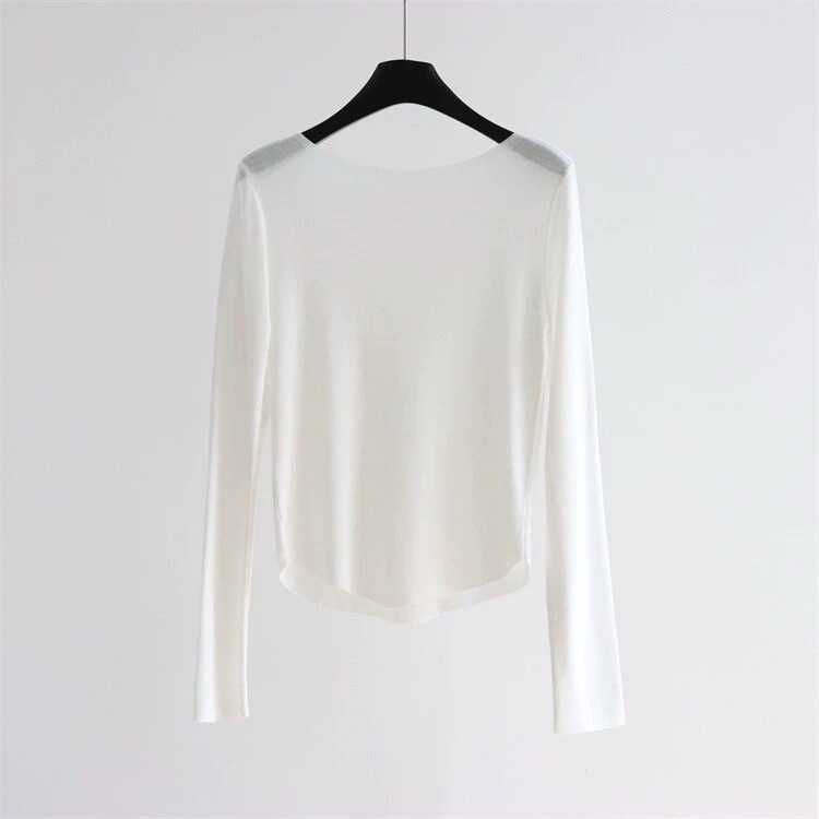 808-1010 Welfare Knitwear for the Wealthy | Silk~Linen~Knit Sun Protection Pullover