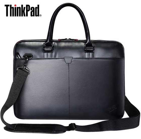 ThinkPad 컴퓨터 가방 TB200 노트북 휴대용 남성 및 여성 비즈니스 비즈니스 캐주얼 가죽 가방 T300 진정한 숄더백