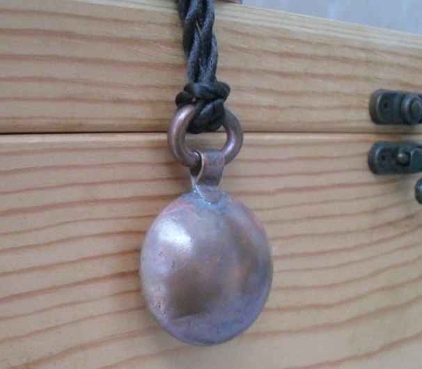 Old copper pendant flat beads, oversized copper pendant beads, red copper vintage bead pendants