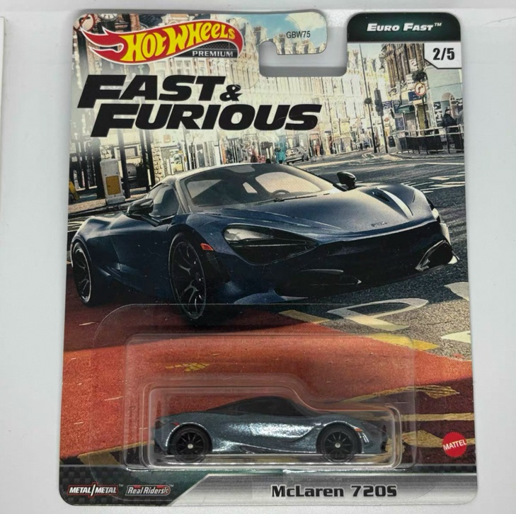 Hot Wheels Gold Label Speed Series Mclaren Mclaren 720S 1:64 Alloy Car Model
