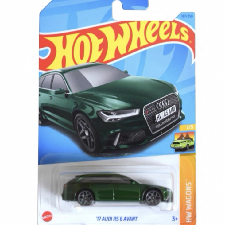 Hot Wheels Audi Rs6 17 Audi Rs 6 Avant 1:64 Alloy Car Model