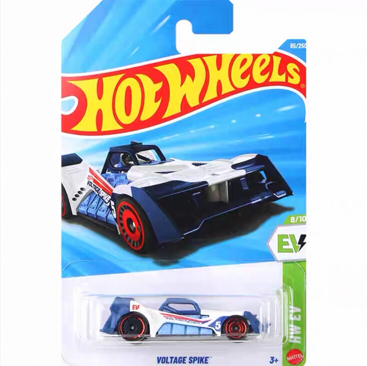 Hot Wheels Electric Racing Car Voltage Spike 1:64 Alloy Car Model