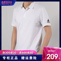 Adidas nam tay áo ngắn 19 mùa xuân và mùa hè mới áo sơ mi POLO thể thao ve áo giản dị áo thun DQ1450 - Áo polo thể thao áo phông polo