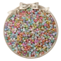 Озеро синее случайное смешивание 4 мм около 300