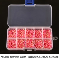 Красный, 4mm, широкая цветовая палитра