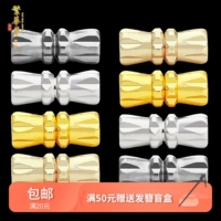 Металлический браслет ручной работы, ожерелье из жемчуга, 10 шт, 14 карат, золотой цвет, «сделай сам»