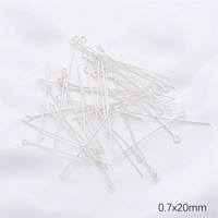 0,7x20 мм гальваловое серебро 50