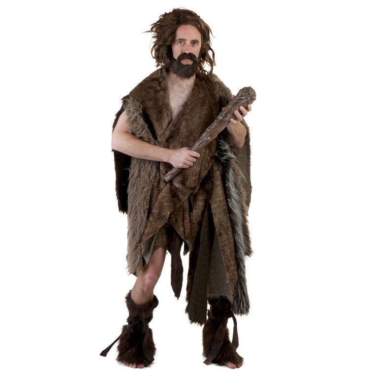 Cos Halloween Stage Play Annual Meeting Performance Adult Male Indian Caveman Savage Primitive Man Costume