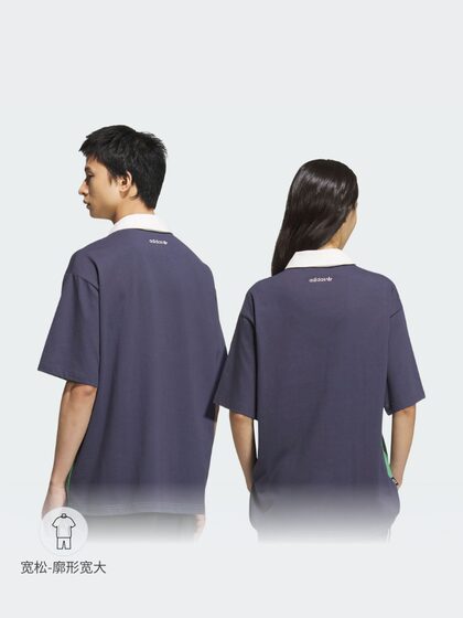 Disney 迪士尼联名运动短袖POLO衫男女adidas阿迪达斯三叶草