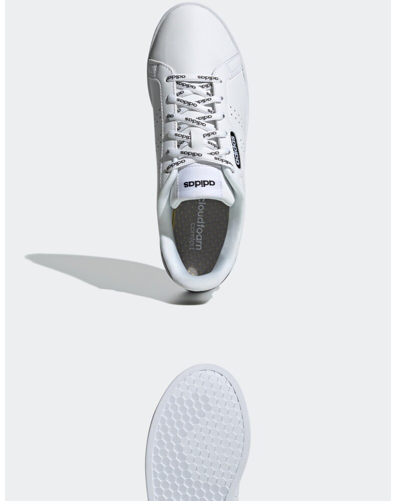 adidas 女士 休闲运动小白鞋 图3