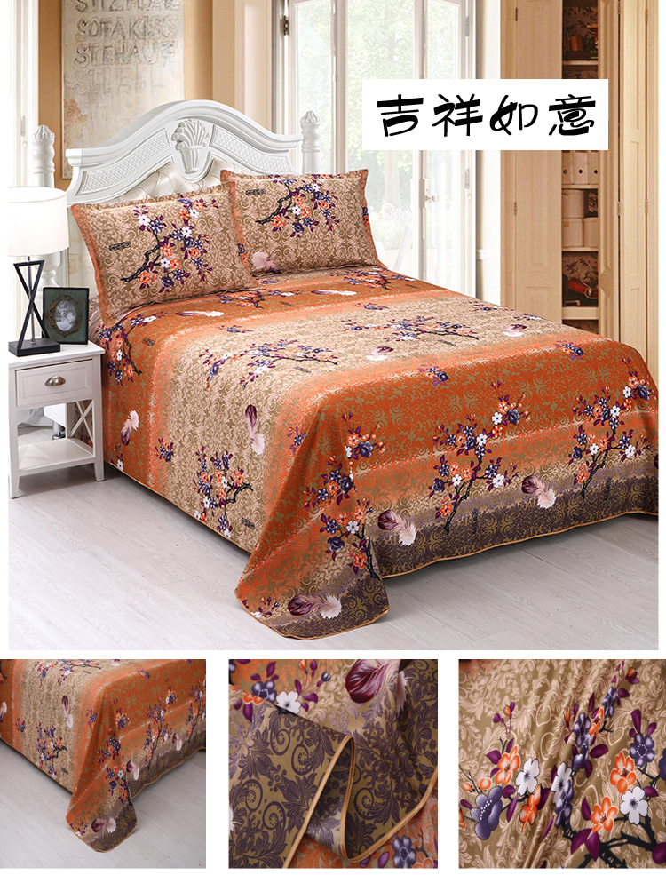 Khăn trải giường sinh viên đơn 1,5 m giường đơn ga trải giường mùa hè