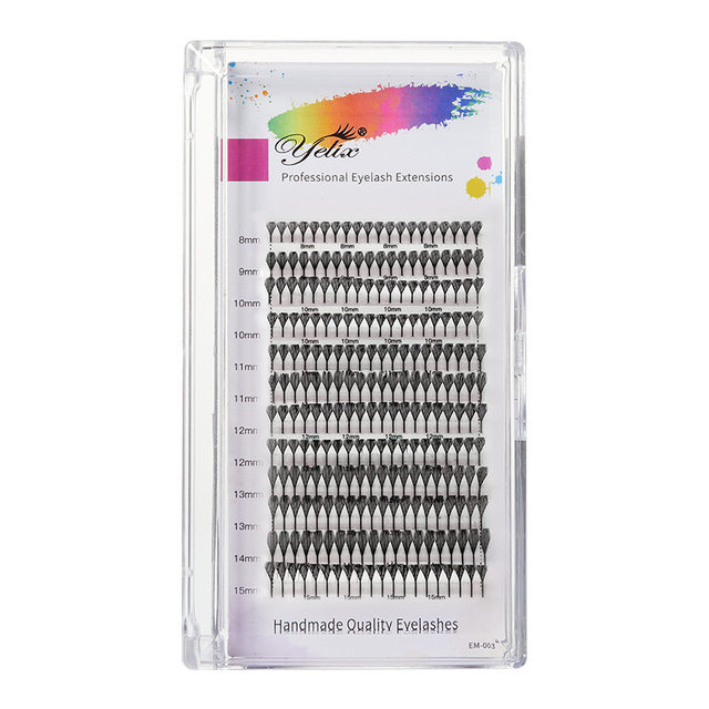 Cartoon-Style Tapered Eyelash Extensions, Camellia Fairy Lashes, Ultra-Soft Tapered Wet Eyelashes, Exclusive for Beauty Salons