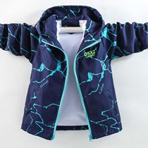 Boy coat spring autumn 2021 new children CUHK child Han version foreign air assault jacket jacket Korean version casual windsuit