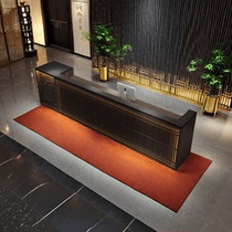 New Chinese style bar cashier health shop tea shop foot bath restaurant noodle shop catering front desk reception desk customization