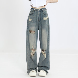 3MER original homemade ripped jeans