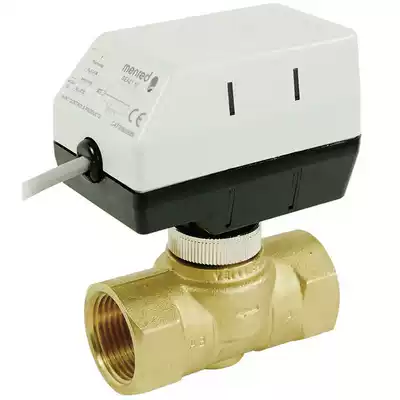 Manred floor heating electric actuator electric valve electric heating thermostat equipped with electric two-way valve