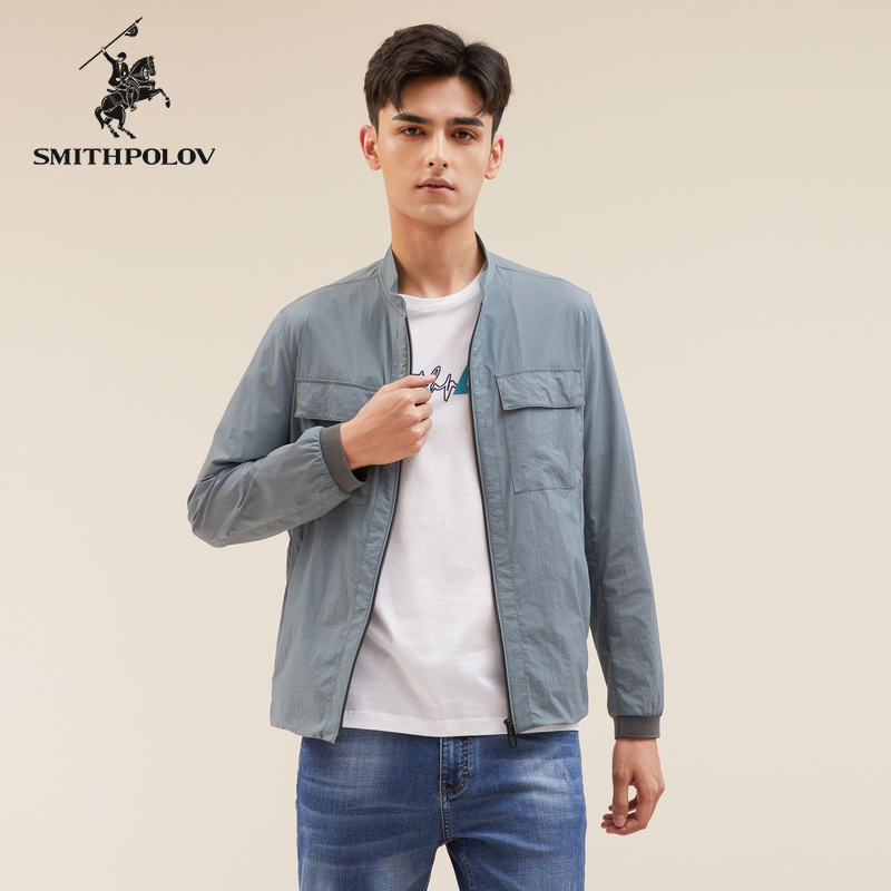 [Exclusive to Damieli] Schmidt Paul Short Stand-Collar Work Jacket