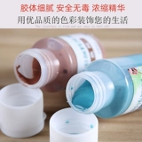 Пигментированная концентрированная глина, окрашенное сырье для косметических средств, глазурь