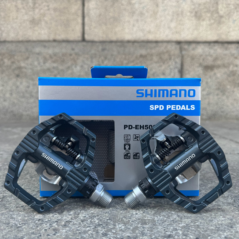 Shimano Pd-Eh500 Flat Dual-Purpose Multifunctional Es600 Lightweight Self-Locking Spd Pedals