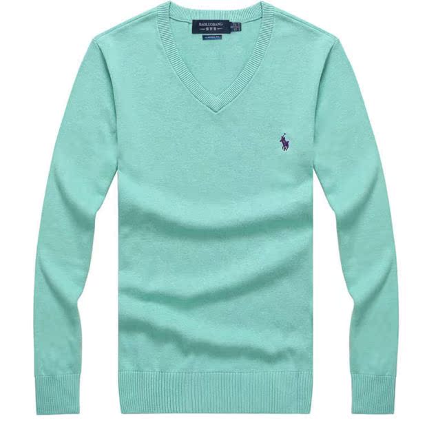 Áo cotton mùa đông Paul V-cổ chạm đáy áo len dài tay Hàn Quốc áo len thủy triều Slim kinh doanh áo len nam - Hàng dệt kim áo khoác nam