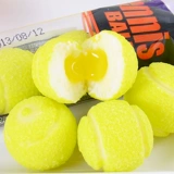 10 пакетов доставки Испания Fini Fini Fini -Fruit Tennis Awrmelon в обработке пузырьковой жвачки 20G 20 г 20 г 20 г