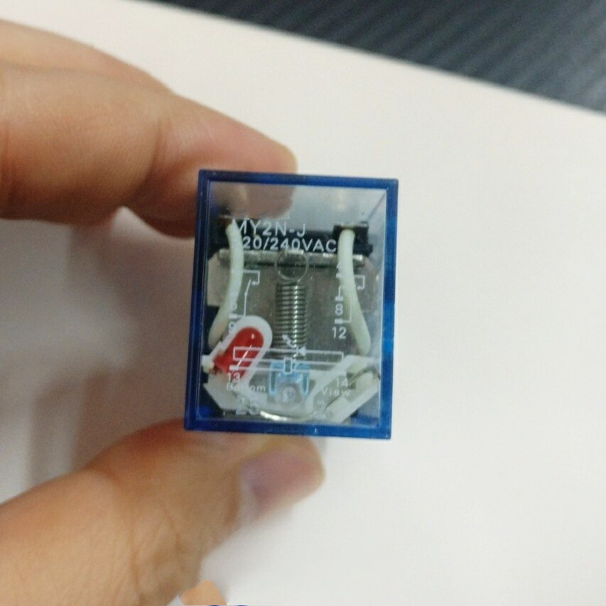 Domestic Copper Point MY2NJ Electromagnetic Intermediate Relay HH52P Two Group 5A 8 Pins