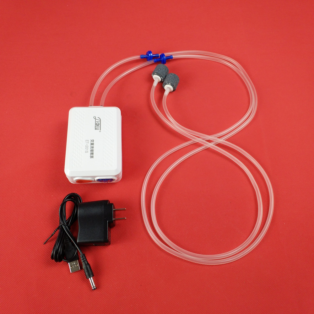 Jialu Mini Oxygenation Pump Usb Mobile Charging Aerator Dual-use Fish Tank Oxygen Pump Fishing Outdoor Oxygenation Lithium