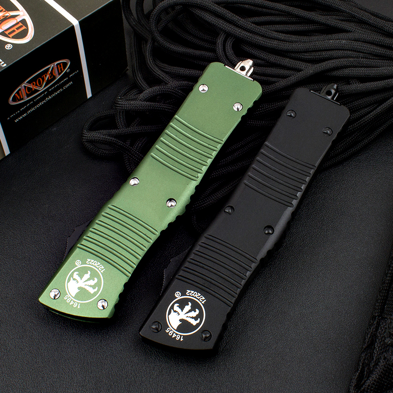 Microtech Hell Dog Big Dragon Mt Toothed Dragon Rapid Chase Same Model White Double Telescopic Straight-Out Knife Sheath Accessory