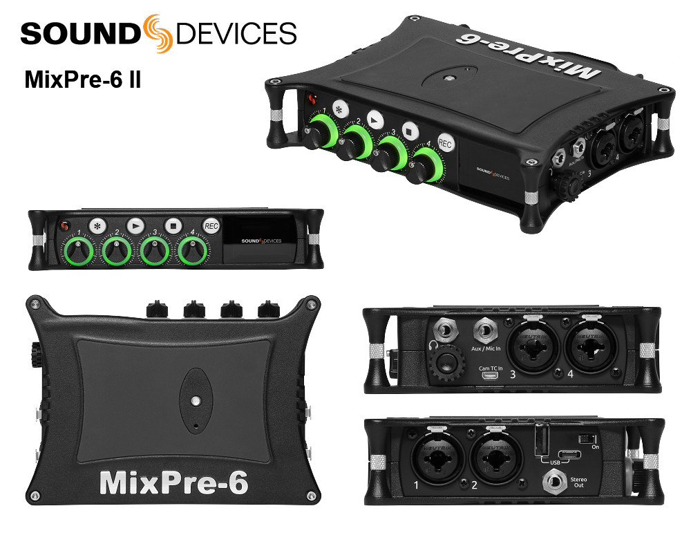 SoundDevices Mixpre-6II 6 road 8 track digital recorder line shipment shipment for two years