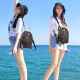 Вместительная и большая сумка через плечо, кожаный универсальный школьный рюкзак для отдыха для путешествий, из натуральной кожи, 2019, в корейском стиле