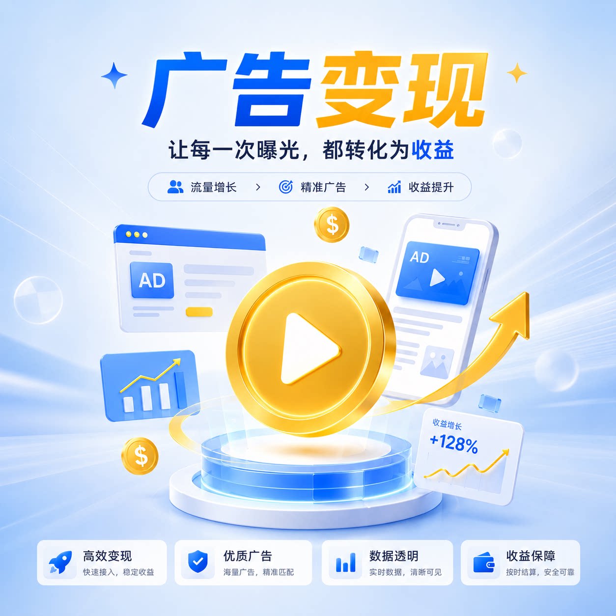 游戏漫剧广告变现的LOGO