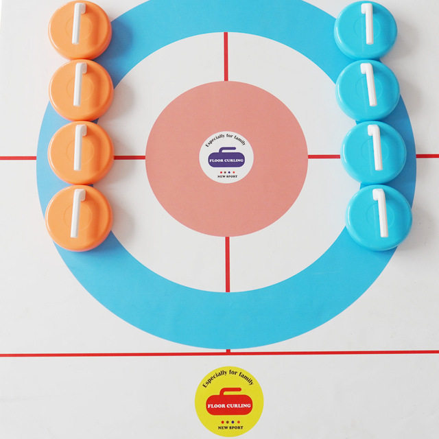 Dry Land Curling Campus Teaching Outdoor Expansion Company Group Building Family Parent-child Theorizer Emulation Sports Floor Curling-Taobao