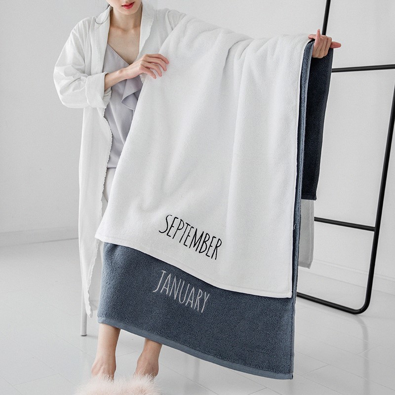 Bath towel winter thick winter female winter bathrobe 2021 new cotton absorbent adult cotton increased thickened household