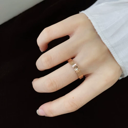 Tide, небольшое дизайнерское модное кольцо для влюбленных, цирконий, на указательный палец, легкий роскошный стиль