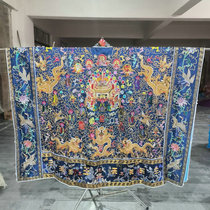 Purple gauze model restores the old Qing Dynasty robes and Taoist robes for high-level practitioners and Taoist priests class robes Xiaotai robes sutra robes and Taoist robes